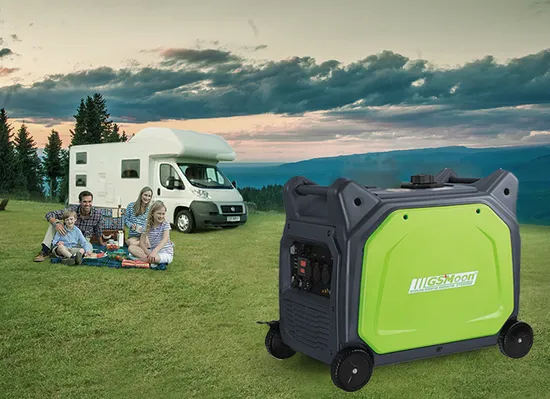 6500W 6.5kw 6.5kVA Petrol Power Electric Start 6kw 6000W 6kVA Silent Portable Engine Inverter Generator for Emergency Use with Wheels