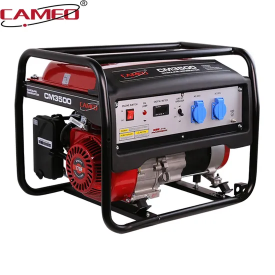 2kVA to 10kVA Portable Small Gasoline Generator Set Price 1.2kw 0.8kVA 2.5HP 8500W 950 Kw kVA 1 3 Phase Home Petrol Electric Gas Power Generator for Sale