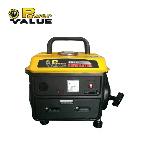 Portable 0.5 kVA Gasoline Petrol Generator with Soncap for Nigeria Market 950