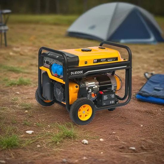 High-Output 8kw 220V Home Camping Silent High Gasoline Generator