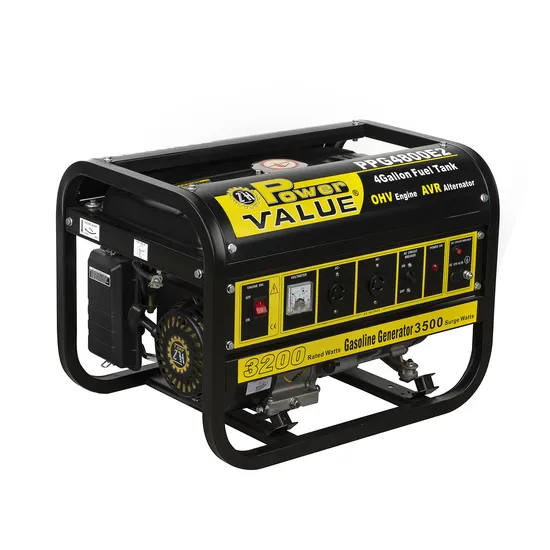 Power Value 2.8kw 3kw Gasoline Generator Home Used Portable Silent Generators