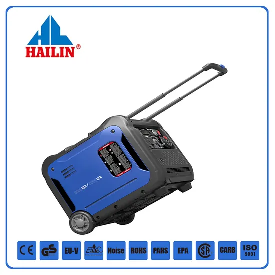 1-8kw Portable Silent Inverter Electric Generator with Wheels