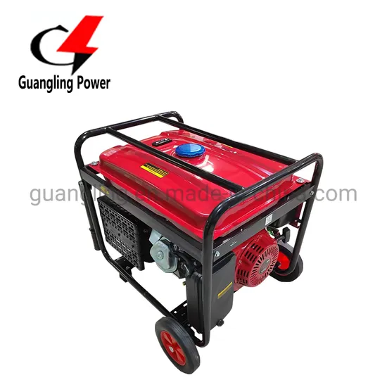 3.5kw 3500W 3.5kVA Petrol Power 1 Phase Open Type Aircooled Gasoline Generator