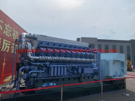 Dynamic 1.7MW 20V190 Gas Engine Generator Set