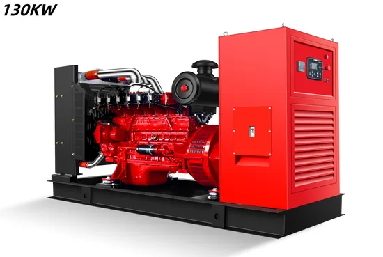 130kw Open Silent Power Gas Generator 3 Phase AC Silent Water-Cooled CNG LNG Natural Gas Electric Generator Set