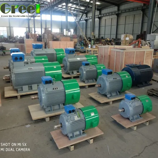 Low Rpm Permanent Magnet Generator 1kw - 5000kw, High Output Permanent Magnet Alternator