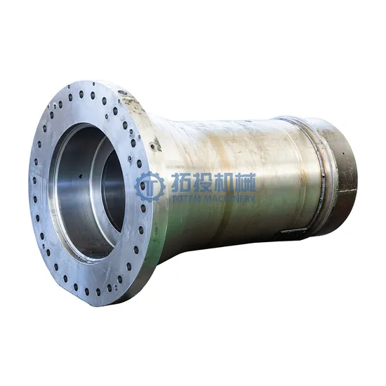 Wind Turbine Main Shaft CNC Turning and Heavy Machining Custom Steel Parts