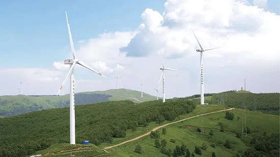 Sy Se14630 High Speed Variable Speed Variable Pitch Wind Turbine Generator 2.5/3/4.2/4.5MW