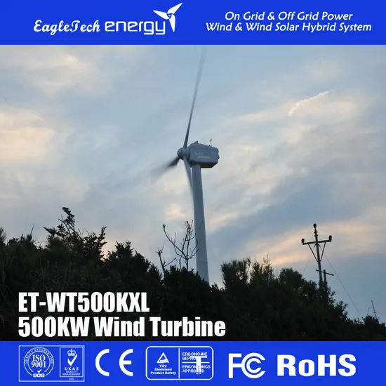 500kw Wind Turbine Generator System From Eagletech Energy