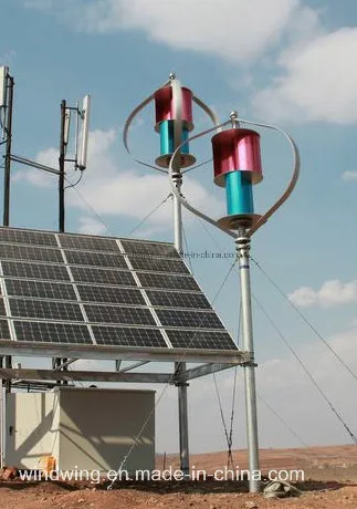 1000W48V Maglev Wind Turbine and Solar Panel for Hybrid System
