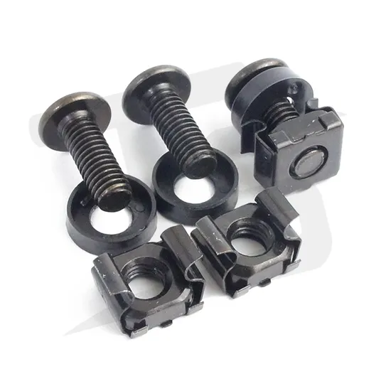 RoHS Certificated Network Cabling Accessories Screw Cage Nut Kits