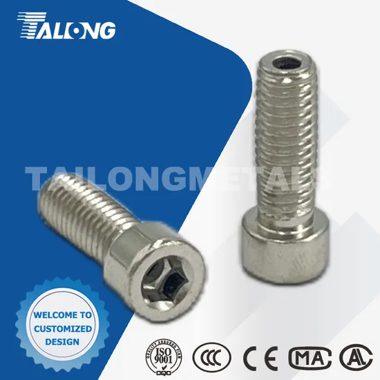 Hexagon Bolts Stainless Steel Hexagon Socket Cylindrical Head Cup Head Bolt