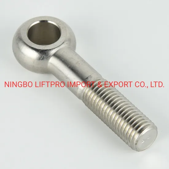 M4 - M36 Stainless Steel 304 316 DIN 444 Swing Bolts Eye Bolts