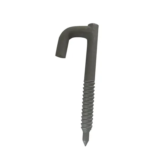 7/16" X 4-3/4" Hot Dipped Galvanized Hook Drive Hook