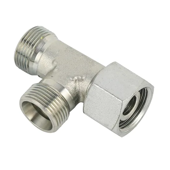 Cc CD Metric Ferrule Fittings Carbon Steel 24 Degree Cone Male to Female Metric Tube Compression Fitting