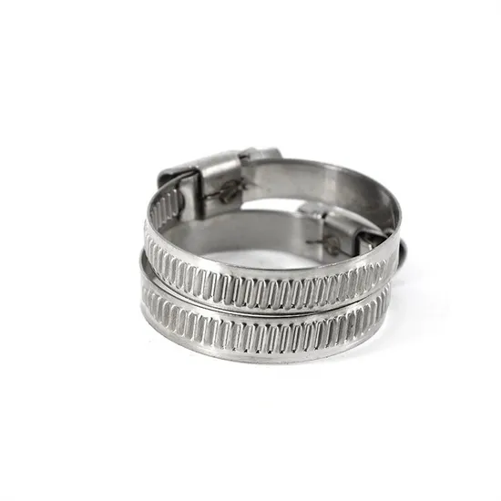 Outdoor Applications British Style Hose Clamp with Corrosion Resistant Materials