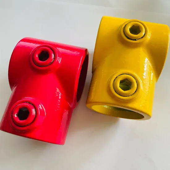 Short Tee Key Clamp Fittings Suitable for 42.3 mm Key Clamp Fittings