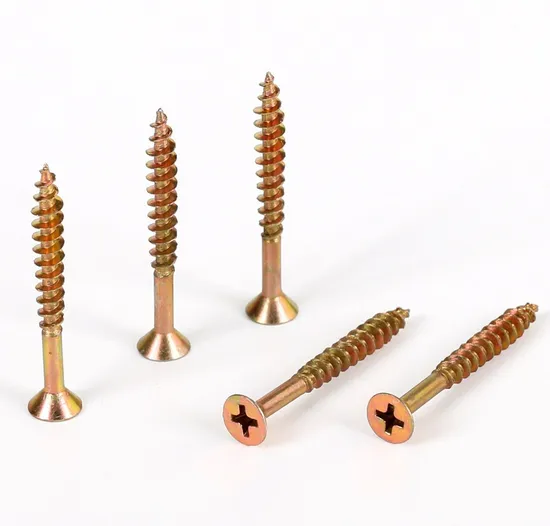 Flat Head Chipboard Screw Woodworking Screw/Drywall Screw/Wood Screw/Sharp Point Screw