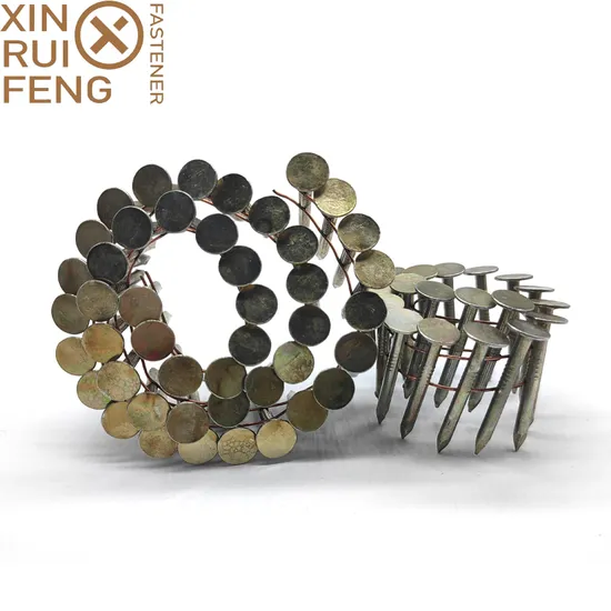 Factory Price Straight Hair Wire Nails Galvanized Wood Screws Cheaper Roof Nails Flat Head Steel Wire Coil Nails