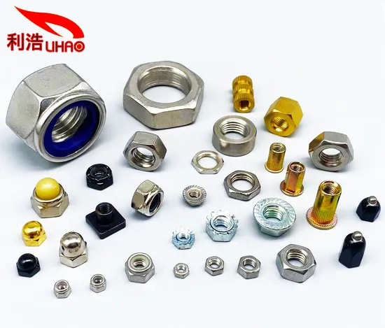 Factory Direct Sales Cheap Price Stainless Steel/ Carbon/ Brass/Copper Customized Nuts
