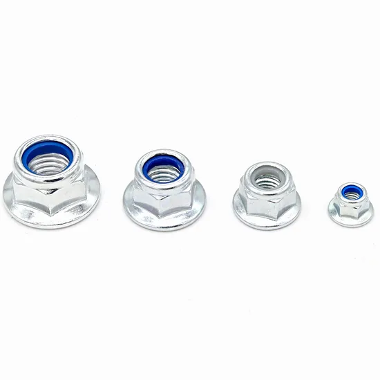 DIN985 Ss Lock Nut Metric Size Hexagon Nylock Lock Nuts