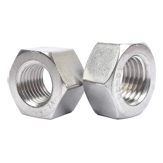 China Wholesale Custom Stainless Steel Hex Nuts