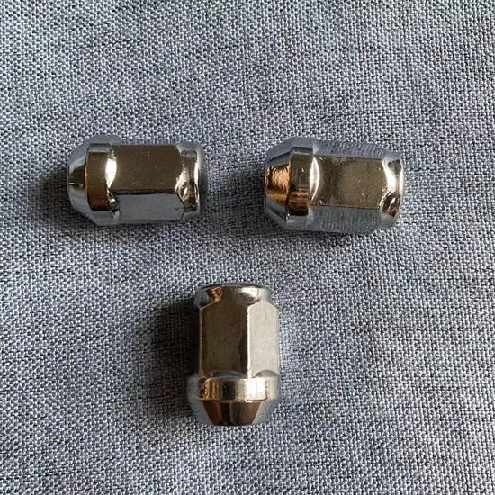Chrome Wheel Lug Nut 12X1.25 12X1.5 X 35 Hex 21 for Replacement of Rim Nuts M12X1.25 M12-1.25 12mmx1.25 M12X1.5 M12X1.50 12X1.50