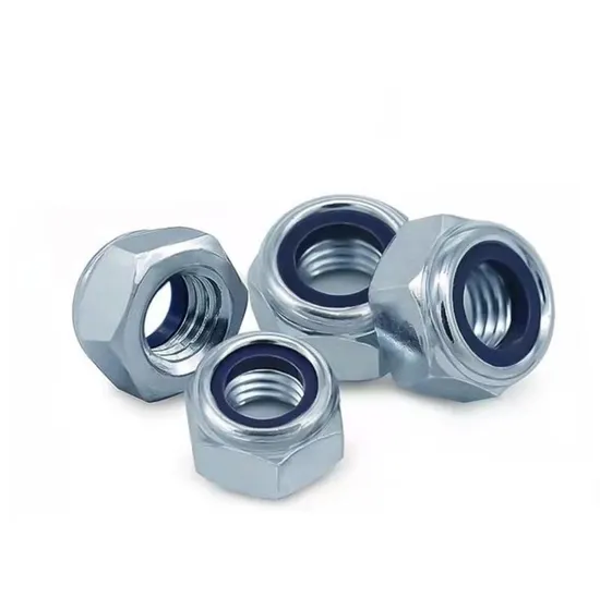 Factory Direct Supply of High Quality DIN6923 M6-M24 Zinc Plated Lock Nuts