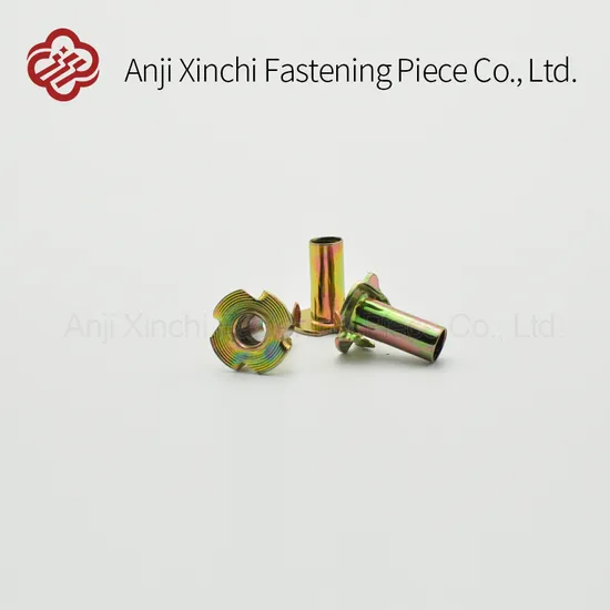 Factory Price Furniture T Nuts Tee Nuts Fasteners