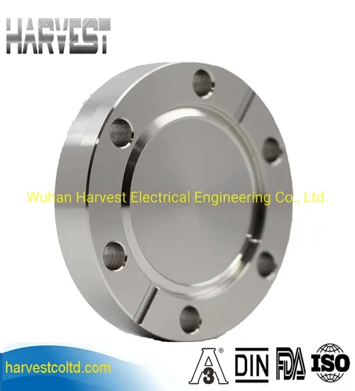 OEM Stainless Steel Vacuum Flange CF16/CF25/CF35/CF50/CF63/CF80/CF100 Blank Blind Flange for Semiconductor Industry