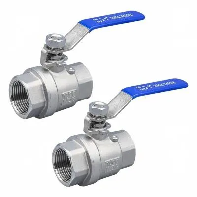 Stainless Steel 304 2PC Floating Ball Valve Threaded Ends 316 1000 Psi Two Piece Full Bore Ball Valve