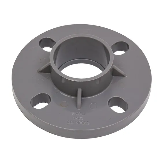 High Quality Durable PVC Pipe Fittings-Pn10 Standard Plastic Pipe Fitting Tee Ts Flange for Water Supply