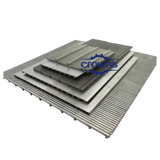 High Quality Stainless Steel Wedge Wire Screen Panel for Static Sieves