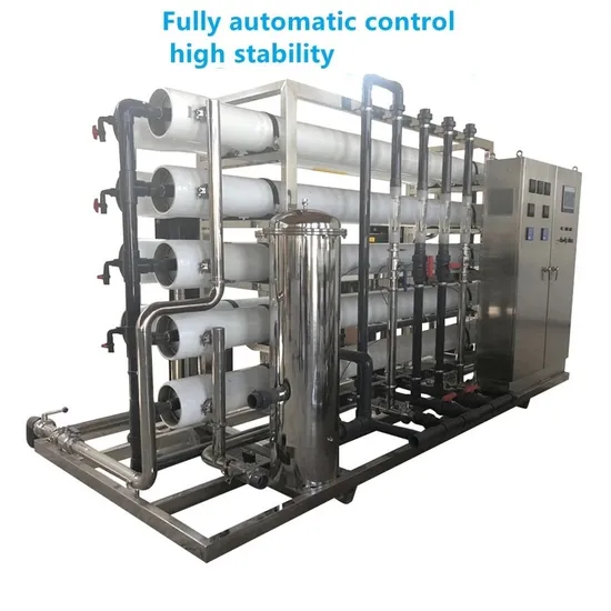 SUS316 Industrial Everse Osmosis RO System Pure Water Treatment, Anti-Penetration Equipment