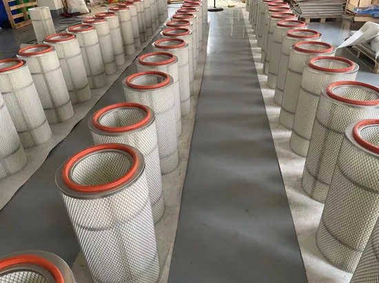 Round Flange Cartridge Filter with Spundbonded Polyester