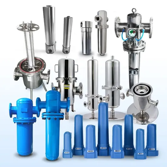 40 Bar Stainless Steel High Pressure Compressed Air Filter for Medical Applications