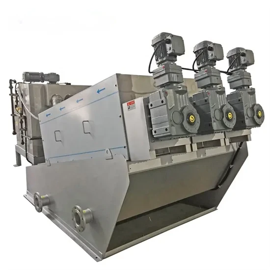 Screw Sludge Dewatering Press Sludge Press Machine