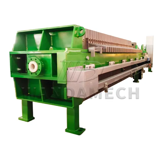 Plate Filter Press for Lithium Batteries, Photovoltaics, Battery Recycling, Salt Lake Lithium, Cathode Materials, Graphite Anode, PVDF Resins
