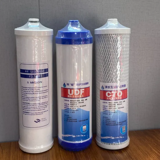 2025 Best Filter The First Three Stages of Reverse Osmosis System PP-GAC-CTO Filter Cartridge