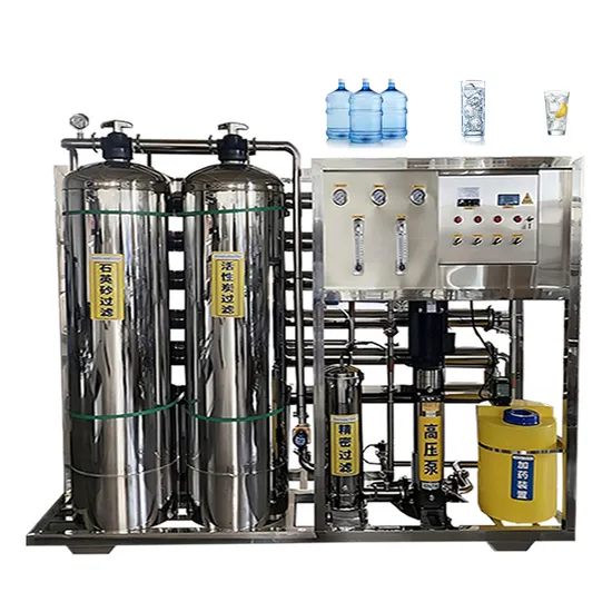 3000L Single Stage Reverse Osmosis Drinking Water Purification Treatment Plant with UV System for Food Industry