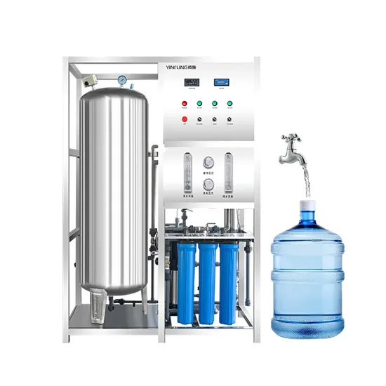 250L/H Purified Drinking Water Treatment Plant RO Water Treatment Machine Purifier System