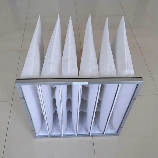 Fine Pocket Air Filter Synthetic Fiber Air Purification Non-Dust Workshop Industrial
