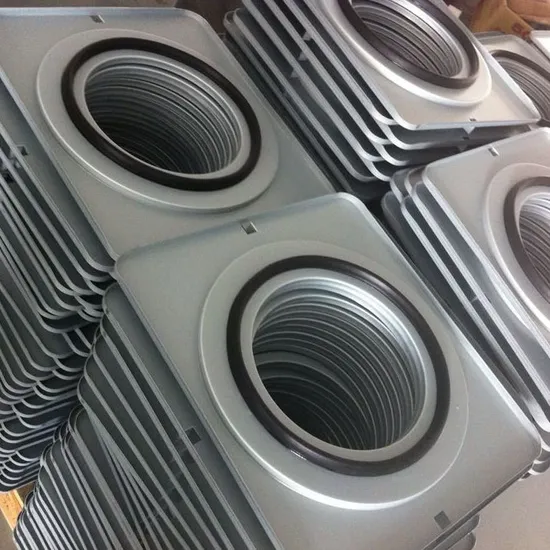 Rectangular Flange Top Pleated Filter Cartridge