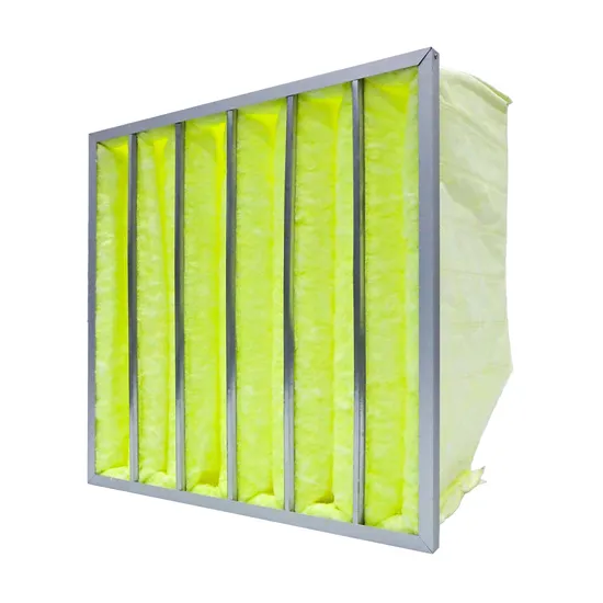 Nonwoven Pocket Filter for Ahu Systems Factory Direct Supply Aluminium Frame F5 F7 F9