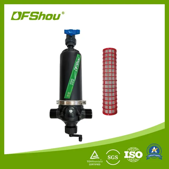 Hand Cranked Screen Irrigation Filter Semi-Automatic Filters Systems for Agriculture Farm Filtration