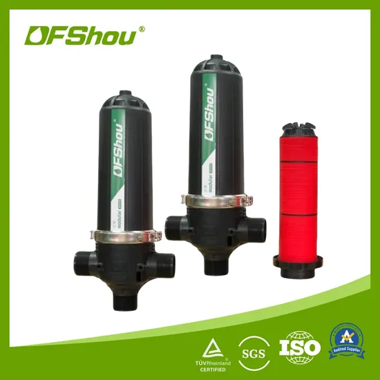 High Quality Plastic T Type 120mesh Disc Filter for Agriculture Irrigation