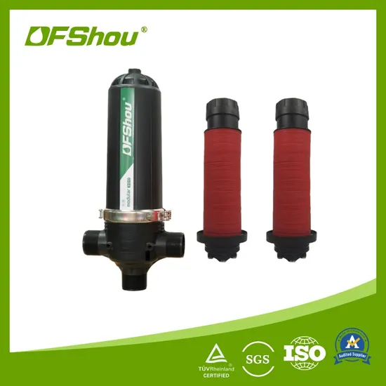 2′′ Type Automatic Disc Filter Unit Plastic Water Filter for Agriculture Farm Irrigation