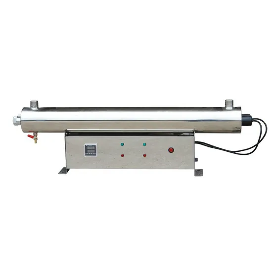 220W 48gpm 304 Stainless Steel UV Water Sterilizer with UV Disinfection Lamp for Industrial Water Treatment