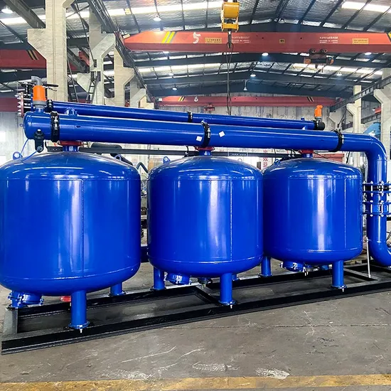 Carbon Steel Sand Filter Tank Water Well Medium Sand Filter for Industry