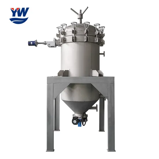 Fully Automatic Vertical Pressure Leaf Filter for Oil Filtration Diatomaceous Earth Filtration
